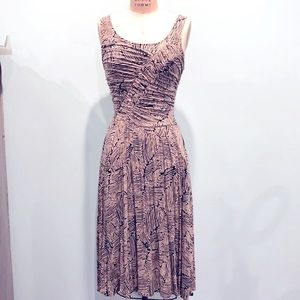 Tracy Reese black & white striped tank dress